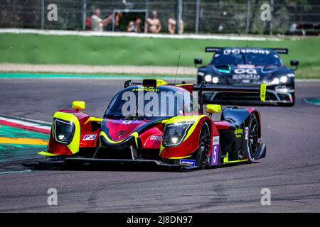 05 ADCOCK Nick (gbr), JENSEN Michael (dnk), KAPADIA Alex (gbr), RLR Msport, Ligier JS P320 - Nissan, Aktion während der 4 Stunden von Imola 2022, 2. Lauf der 2022 European Le Mans Series auf dem Imola Circuit vom 12. Bis 15. Mai in Imola, Italien - Foto Paulo Maria / DPPI Stockfoto