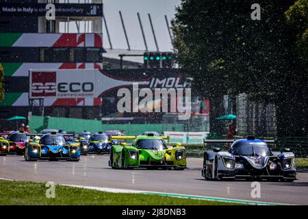 27 DOQUIN Antoine (Fra), FOUBERT Jean-Ludovic (Fra), Maulini Nicolas (SWI), Cool Racing, Ligier JS P320 - Nissan, Aktion während der 4 Stunden von Imola 2022, 2. Rennen der European Le Mans Series 2022 auf dem Imola Circuit vom 12. Bis 15. Mai in Imola, Italien - Foto Paulo Maria / DPPI Stockfoto