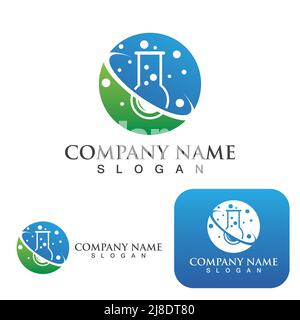 C Kreis ring logo Vorlage vektor Icon Design Stock Vektor