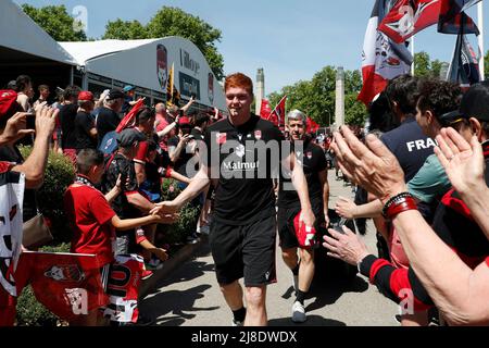 Felix LAMBEY aus Lyon während des EPCR Challenge Cup, Halbfinale Rugby Union Match zwischen LOU Rugby (Lyon) und Wespen am 14. Mai 2022 im Matmut Stadium Gerland in Lyon, Frankreich - Foto Romain Biard / Isports / DPPI Stockfoto