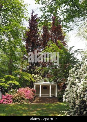 Das Plunkett Memorial in Valley Gardens, Virginia Water, England Stockfoto