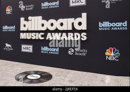 Las Vegas, USA. 13.. Mai 2022. Der rote Teppich bei den Billboard Music Awards 2022 in der MGM Grand Garden Arena in Las Vegas, NV am 15. Mai 2022. (Foto von Scott Kirkland/Sipa USA) Quelle: SIPA USA/Alamy Live News Stockfoto