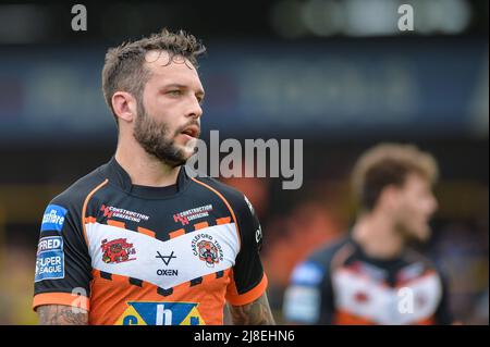 Castleford, England - 15.. Mai 2022 - Gareth O'Brien von Castleford Tigers. Rugby League Betfred Super League Castleford Tigers vs Hull Kingston Rovers im Mend-A-Hose Stadium, Castleford, Großbritannien Dean Williams Stockfoto