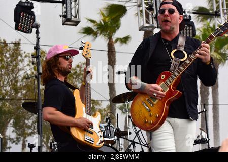 Redondo Beach, Kalifornien, USA. 15.. Mai 2022. Devon Allman Project, Tag 3 des BEACHLIFE Festivals . Kredit: Ken Howard/Alamy Live Nachrichten Stockfoto