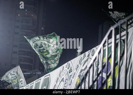 Goiania, Brasilien. 15.. Mai 2022. GO - Goiania - 05/15/2022 - BRASILIANER A 2022, GOIAS X SANTOS - Supporters während eines Spiels zwischen Goias und Santos im Serrinha-Stadion für die brasilianische Meisterschaft A 2022. Foto: Heber Gomes/AGIF/Sipa USA Quelle: SIPA USA/Alamy Live News Stockfoto