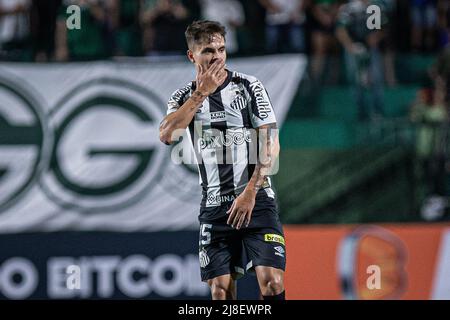 Goiania, Brasilien. 15.. Mai 2022. GO - Goiania - 05/15/2022 - BRASILIANISCHER A 2022, GOIAS X SANTOS - Vinicius Zanocelo Santos Spieler bei einem Spiel gegen Goias im Serrinha Stadion für die brasilianische Meisterschaft A 2022. Foto: Isabela Azine/AGIF/Sipa USA Quelle: SIPA USA/Alamy Live News Stockfoto