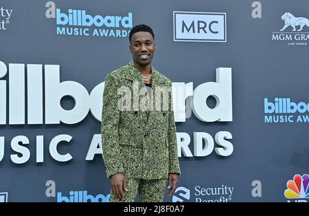 Las Vegas, Usa. 15.. Mai 2022. Giveon nimmt an den jährlichen Billboard Music Awards Teil, die am 15. Mai 2022 in der MGM Grand Garden Arena in Las Vegas, Nevada, stattfinden. Foto von Jim Ruymen/UPI Credit: UPI/Alamy Live News Stockfoto