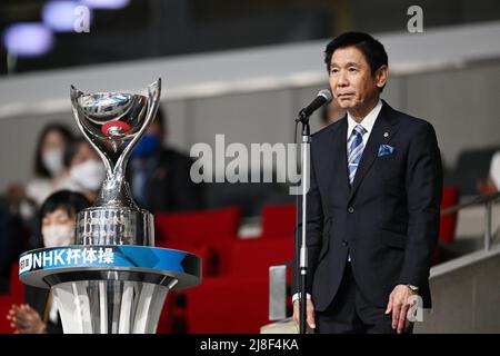 Tokyo Metropolitan Gymnasium, Tokio, Japan. 14.. Mai 2022. Koji Gushiken, 14. MAI 2022 - Kunstturnen: Das 61. NHK Cup Women's Individual Allaround am Tokyo Metropolitan Gymnasium, Tokyo, Japan. Kredit: MATSUO.K/AFLO SPORT/Alamy Live Nachrichten Stockfoto