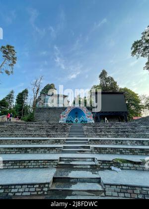 Darjeeling Hills Himalaya West Bengalen Indien Stockfoto