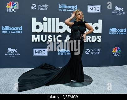 Las Vegas, Usa. 16.. Mai 2022. Latto nimmt an den jährlichen Billboard Music Awards Teil, die am 15. Mai 2022 in der MGM Grand Garden Arena in Las Vegas, Nevada, stattfinden. Foto von Jim Ruymen/UPI Credit: UPI/Alamy Live News Stockfoto