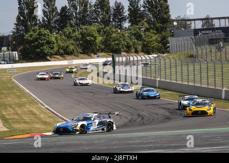 89 Boguslavskiy Timur, Marciello Rafaele (SWI), AKKODIS ASP Team, Mercedes-AMG GT3, Aktion während des 2.. Laufs des GT World Challenge Europe Sprint Cup 2022, vom 13. Bis 15. Mai auf dem Circuit de Nevers Magny-Cours in Magny-Cours, Frankreich - Foto: Alexandre Guillaumot/DPPI/LiveMedia Stockfoto