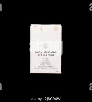 Spielkarten. Stockfoto