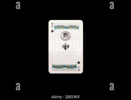 Spielkarten. Stockfoto