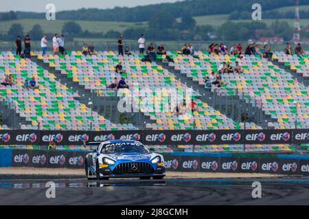 89 Boguslavskiy Timur, Marciello Rafaele (SWI), AKKODIS ASP Team, Mercedes-AMG GT3, Aktion während der 2. Runde des GT World Challenge Europe Sprint Cup 2022, vom 13. Bis 15. Mai auf dem Circuit de Nevers Magny-Cours in Magny-Cours, Frankreich - Foto: Cl..ment Luck/DPPI/LiveMedia Stockfoto