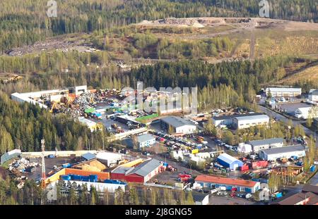 Flughafen Helsinki Vantaa (Helsinki-Vantaan lentoasema) in Helsinki, Finnland, 12. März 2022. © Peter Schatz / Alamy Live News Stockfoto