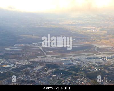 Flughafen Helsinki Vantaa (Helsinki-Vantaan lentoasema) in Helsinki, Finnland, 12. März 2022. © Peter Schatz / Alamy Live News Stockfoto