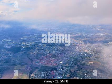 Flughafen Helsinki Vantaa (Helsinki-Vantaan lentoasema) in Helsinki, Finnland, 12. März 2022. © Peter Schatz / Alamy Live News Stockfoto