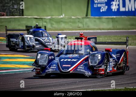 22 GAMBLE Tom (gbr), HANSON Philip (gbr), TAPPY Duncan (gbr), United Autosports, Oreca 07 - Gibson, Aktion während der 4 Stunden von Imola 2022, 2. Lauf der 2022 European Le Mans Series auf dem Imola Circuit vom 12. Bis 15. Mai in Imola, Italien - Foto: Paulo Maria/DPPI/LiveMedia Stockfoto