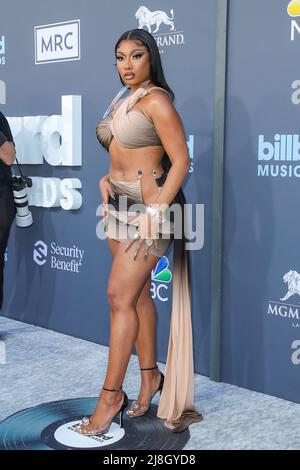 15. Mai 2022 2022, Las Vegas, Nevada, USA: Megan Thee Hengst nimmt am 15. Mai 2022 an den Billboard Music Awards in der MGM Grand Garden Arena in Las Vegas, Nevada, Teil. (Bild: © Debby Wong/ZUMA Press Wire) Stockfoto