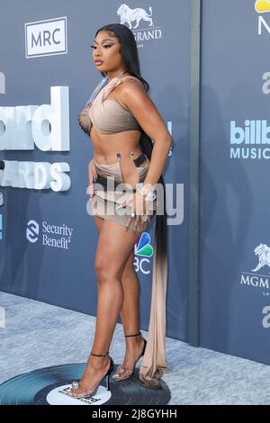 15. Mai 2022 2022, Las Vegas, Nevada, USA: Megan Thee Hengst nimmt am 15. Mai 2022 an den Billboard Music Awards in der MGM Grand Garden Arena in Las Vegas, Nevada, Teil. (Bild: © Debby Wong/ZUMA Press Wire) Stockfoto