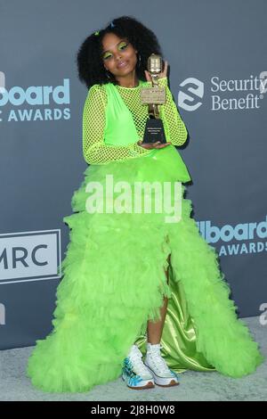 15. Mai 2022, Las Vegas, Nevada, USA: Mari Copeny posiert im Backstage-Presseraum während der Billboard Music Awards 2022, die am 22. Mai 2022 in der MGM Grand Garden Arena abgehalten wurden. (Bild: © Debby Wong/ZUMA Press Wire) Stockfoto