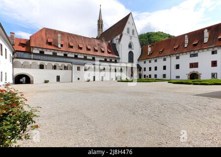 Die Kirche des Klosters Gaming, Niederösterreich Stockfoto