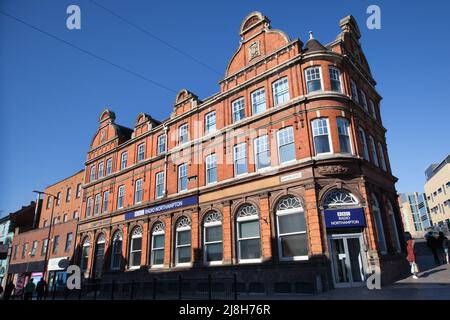 Compton House und BBC Radio Northampton in Northants in Großbritannien Stockfoto