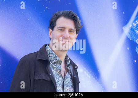 16. Mai 2022, Rom, RM, Italien: Der italienische Schauspieler Giampaolo Morelli nimmt an der Fotoaufnahme des Films ''CIP e CIOP Agenti Speciali'' in Rom Teil (Bildquelle: © Matteo Nardone/Pacific Press via ZUMA Press Wire) Stockfoto