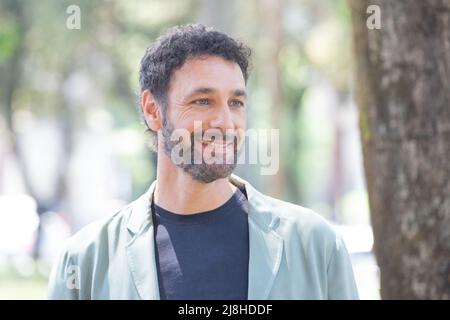 16. Mai 2022, Rom, RM, Italien: Der italienische Schauspieler Raoul Bova nimmt an der Fotoaufnahme des Films ''CIP e CIOP Agenti Speciali'' in Rom Teil (Bildquelle: © Matteo Nardone/Pacific Press via ZUMA Press Wire) Stockfoto