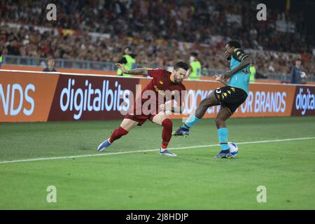 Rom, Latium, Italien. 14.. Mai 2022. Im Stadio Olimpico von Rom, als Roma und Venezia 1-1 für das 37. Spiel der italienischen Serie A zusammenkommen.in diesem Bild: (Bild: © Paolo Pizzi/Pacific Press via ZUMA Press Wire) Stockfoto