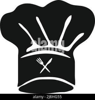 Koch-Hut-Symbol Stock Vektor