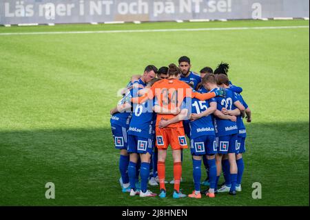 GIF Sundsvall Spieler bei einem Fußballspiel zwischen IFK Norrköping und GIF Sundsvall in der schwedischen ersten Liga Allsvenskan Stockfoto