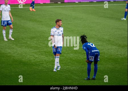 Fußballspiel zwischen IFK Norrköping und GIF Sundsvall in der schwedischen ersten Division Allsvenskan Stockfoto