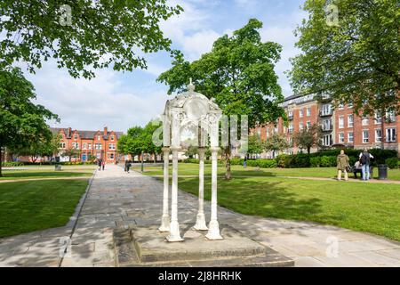 Queens Gardens, Palmyra Square, Warrington, Vereinigtes Königreich Stockfoto