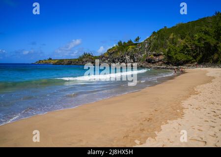 Slaghthouse Beach im Westen der Insel Maui in Hawaii, USA Stockfoto
