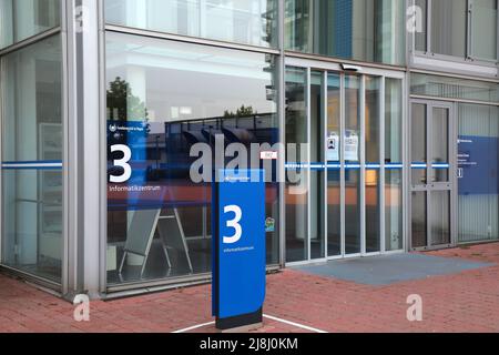 HAGEN, DEUTSCHLAND - 16. SEPTEMBER 2020: Universität Hagen in Deutschland. Die Universität ist auch bekannt als FU Hagen oder FernUniversitat, und ist größte dista Stockfoto