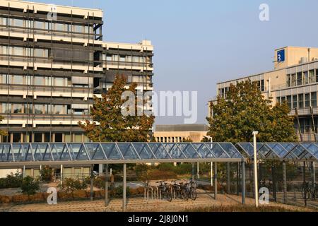 HAGEN, DEUTSCHLAND - 16. SEPTEMBER 2020: Universität Hagen in Deutschland. Die Universität ist auch bekannt als FU Hagen oder FernUniversitat, und ist größte dista Stockfoto