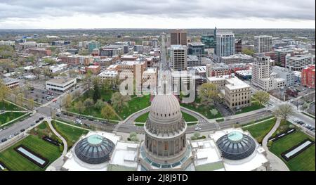 State Capitol in Boise, Idaho, Skyline. Stockfoto