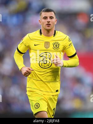 14. Mai 2022 - Chelsea gegen Liverpool - Emirates FA Cup Final - Wembley Stadium Mason Mount während des FA Cup Finales im Wembley Stadium Bildnachweis : © Mark Pain / Alamy Live News Stockfoto