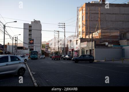 Avenue Pizzaro Arequipa Peru Stockfoto