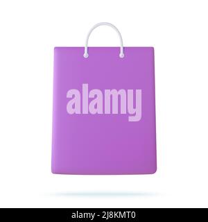 Einkaufstasche, Handtasche. Verkauf, Rabatt, Promotion, Shopping-Konzept. Stock Vektor