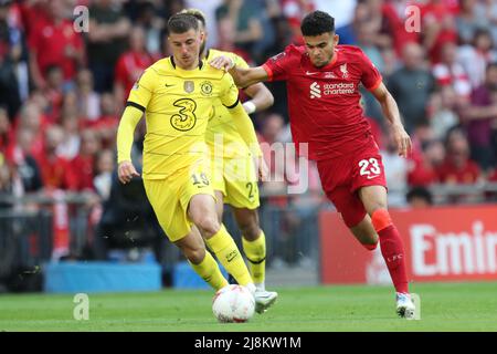 MASON MOUNT, LUIS DIAZ, CHELSEA V LIVERPOOL, 2022 Stockfoto