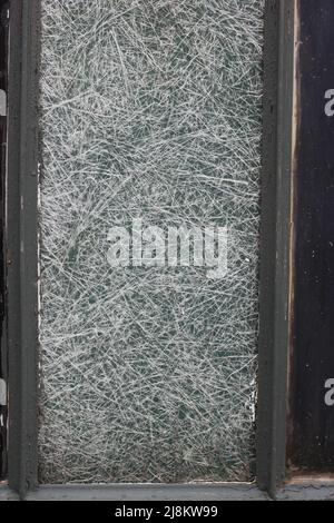 Vintage glass pattern with lots of fiber. Stockfoto