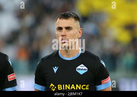 TURIN, ITALIEN, 16. MAI 2022. Patric von SS Lazio beim Spiel zwischen Juventus FC und SS Lazio am 16. Mai 2022 im Allianz Stadium in Turin, Italien. Kredit: Massimiliano Ferraro/Medialys Images/Alamy Live Nachrichten Stockfoto