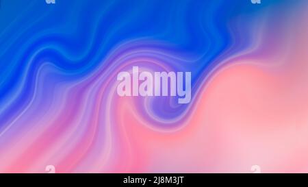 Abstrakt verschwommen Verlauf Pastellfarben diagonale Linien rosa lila Welle der Farbe fließt Stockfoto