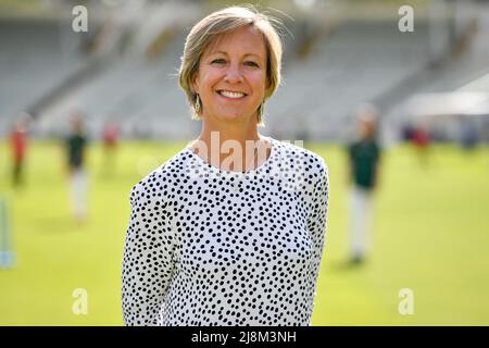 Datei-Foto vom 13-08-2019 von Clare Connor, Geschäftsführerin von Women's Cricket. Tom Harrison tritt als Chief Executive des England and Wales Cricket Board zurück, wie die PA-Nachrichtenagentur versteht. Harrisons drohendes Ausscheiden und sein erwarteter Ersatz durch die Geschäftsführerin der Frauenkricket Clare Connor sind die jüngsten in einer Reihe von großen Veränderungen im Herzen des englischen Cricket. Ausgabedatum: Dienstag, 17. Mai 2022. Stockfoto