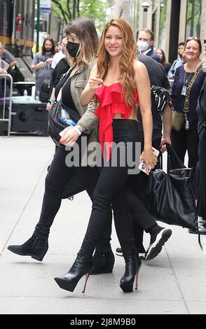 New York, USA, 16 2022. Mai.Shakira, besuchen Sie NBC Upfrtont in der Radio City Music Hall in New York 16. Mai 2022 Credit:RW/MediaPunch Stockfoto