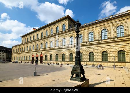 Deutschland Bayern München. Die Residenz Stockfoto