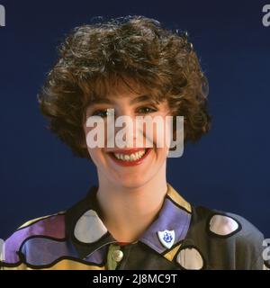 Yvette Fielding BBC Blue Peter Moderatorin 1992 Stockfoto