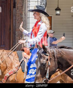 2022 Miss Rodeo Tennessee, Valerie Preston Stockfoto